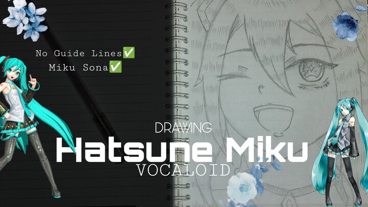 VOCALOID FAV SEMUA ORANG⁉️ | DRAWING HATSUNE MIKU (VOCALOID) | TRADIART