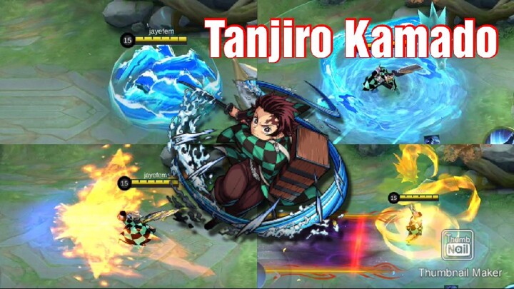 Tanjiro Kamado X alucard 😱 in mobile legends / DEMON SLAYER