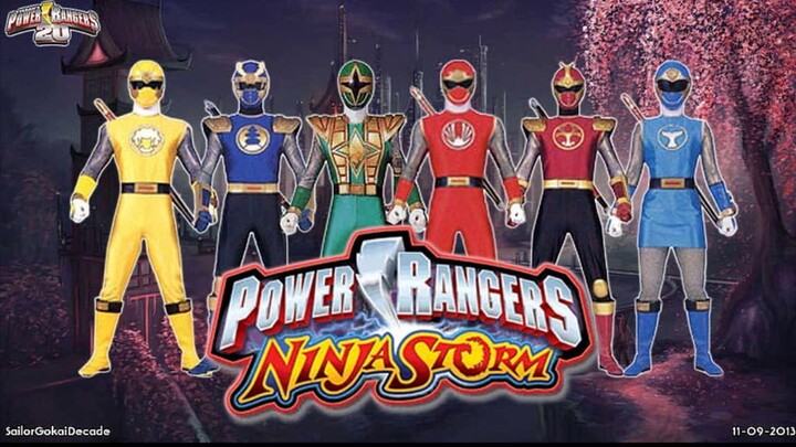 Power Rangers Tormenta NinjaIntro