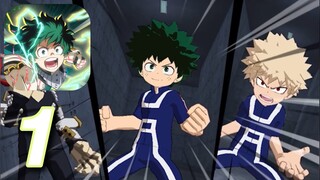 My Hero Academia: ULTRA IMPACT - Gameplay Walkthrough Part 1 - Tutorial (iOS,Android)