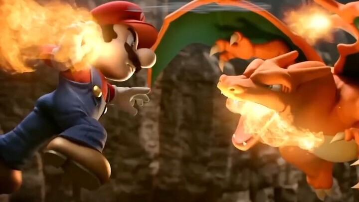 Super burning! Super Smash Bros. Nintendo!