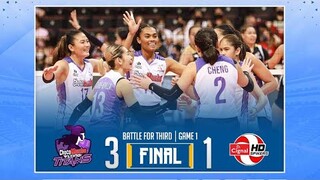 PVL 2022 - Battle for BRONZE Game 1 | CHOCO MUCHO defeated CIGNAL | GAME HIGHLIGHTS