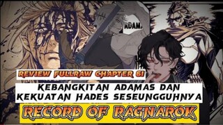 Review Chapter 61 || Kebangkitan Adamas Dan Kekuatan Hades Sesungguhnya || Record Of Ragnarok