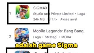 GAME NOMOR SATU ADALAH SIGMA BUKAN FREE FIRE