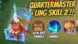 TITAN MODE QUARTERMASTER ARLOTT !! INSANE BUFF STACKS !! MAGIC CHESS MOBILE LEGENDS