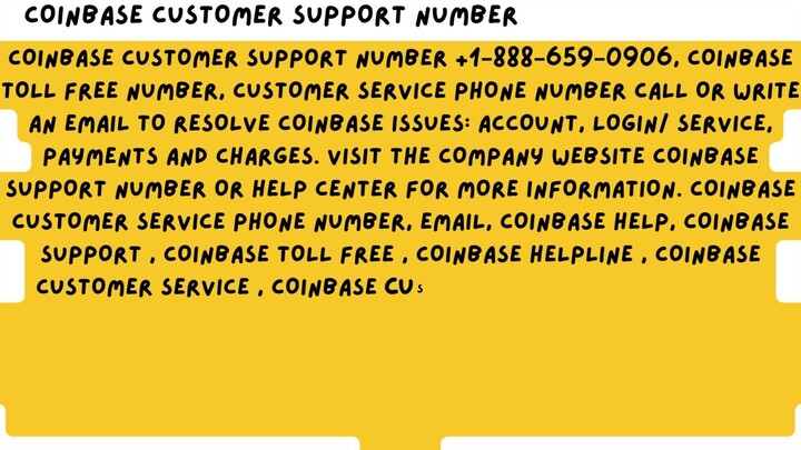 Coinbase Customer +1-844-788-1529 Support Number