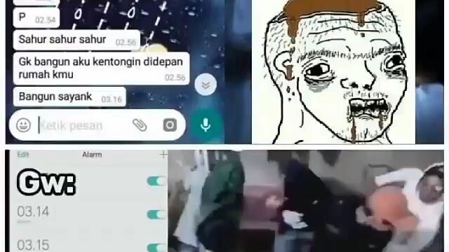 semangat menjalan kan puasa #meme puasa