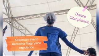 random dance dievent jejepangan bersama Nagi Seishiro 😋