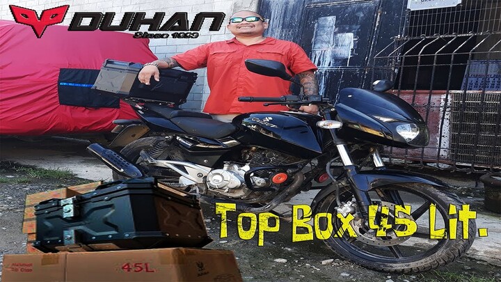 Duhan Top Box 45Lit.|| Unboxing & Installation