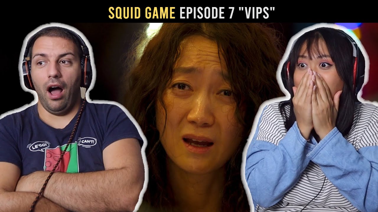 SQUID GAME, Episode 7 "VIPs" Reaction [First time watching] - Bstation