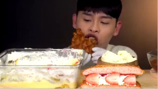 mukbang ngon chàng trai ăn phần 8 #amthuc #monngon