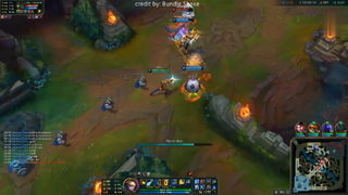 Warwick nhảy R cực xa trong liên minh huyền thoại #game