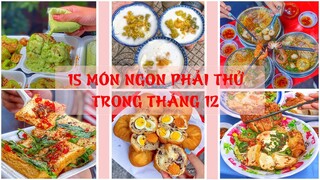 Vác bụng ĂN SẠCH 15 MÓN NGON - HOT phải thử trong tháng 12 | Địa điểm ăn uống