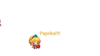 akhirnya lp mencoba makan paprika 😁