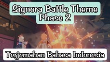 Signora Battle Theme Phase 2 - Lirik Terjemahan Bhs Indo