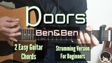 Doors - Ben&Ben Guitar Chords (Guitar Cover) (2 Easy Chords)