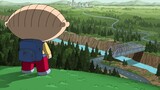 Family Guy #121 Louis, si keledai keras kepala, kembali sadar, dan Pete berubah menjadi badut sebaga