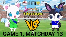 FIFA 19: Jewelpet Tokyo League | Shonan Bellmare VS Yokohama F Marinos (Game 1, Matchday 13)