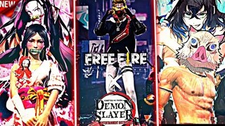 Free​Fire​ x​ ดาบพิฆาตรอสูร