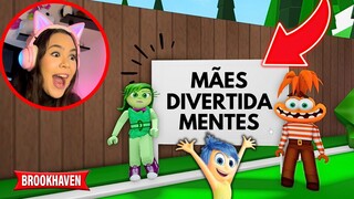 MORANDO com MÃES DIVERTIDAMENTES no BROOKHAVEN!!! - ROBLOX