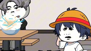 [Sand Sculpture Animation] "Midnight Eating Broadcast" Part 1 | Dadi encountered a weird canteen~~