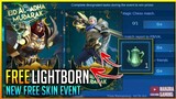 FREE LIGHTBORN Alucard and Tigreal | New Event Mobile Legends