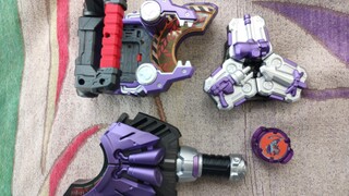 Bandai DX Kamen Rider Bull Color Power Builder & Pengecatan Ulang Gesper Pendorong