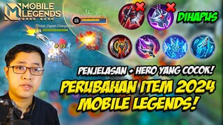 PENJELASAN PERUBAHAN ITEM MOBILE LEGENDS + BAHAS WAR AXE, WINTER CROWN, FLEETING TIME, GLOWING WAND❗