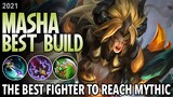 Masha Best Build for 2021 | Top 1 Global Masha Build | Masha Gameplay - Mobile Legends: Bang Bang