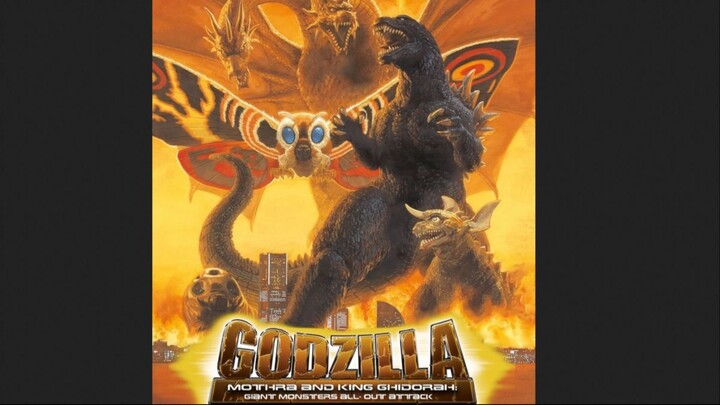 Godzilla, Mothra and King Ghidorah- Giant Monsters All-Out Attack ก็อดซิลลา, มอส