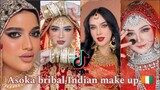 Asoka Bridal Make up India🇮🇳🧕Look challenge, (Trending Competition TikTok)