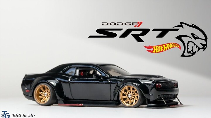 【Tolle Garage】改装风火轮 HotWheels 道奇挑战者SRT地狱猫 Dodge Challenger SRT Hellcat