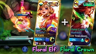 ANGELA + MATHILDA = BEST SUPPORT DUO?!😯Floral Elf + Floral Crown🌸🍃