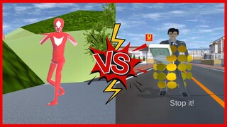 Red Shecker VS Tax Office Chief || SAKURA School Simulator