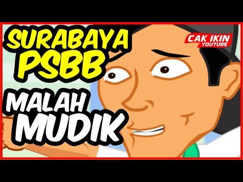 AKIBAT SURABAYA PSBB, MALAH MUDIK PULANG KAMPUNG | Culoboyo Kartun Lucu Baby Shark Jawa Iwak Gatul