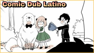 Damian le regala flores a Anya | Comic Dub Latino - Spy x Family