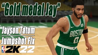 Jayson Tatum Jumpshot Fix NBA2K22