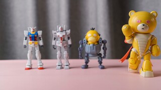 [Tarian Ayam Cha Cha] Versi Animasi Gundam Stop Motion