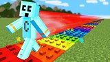 Minecraft but Everything I touch turns to Lego