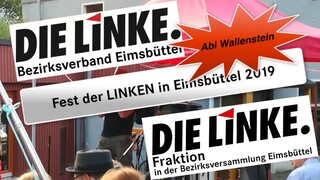 Sommerfest DIE LINKE. Eimsbüttel mit Abi Wallenstein am 30.08.2019