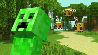 Monster School: Bee Attacks - Funny Story | Minecraft Animation