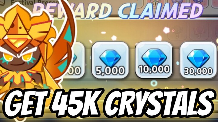 GET Your 45K 💎 CRYSTALS 💎 Here!