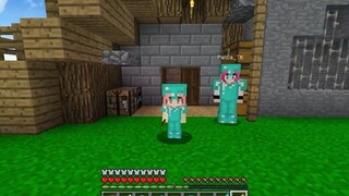 HEBI CHẾ TẠO THÀNH CÔNG KHIÊN RỒNG KIM CƯƠNG TRONG MINECRAFT_HEBI VÀ CHỊ PANDA