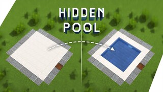 Cara Membuat Kolam Rahasia - Minecraft Tutorial Indonesia