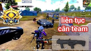 PUBG Mobile - Cầm DBS Liên Tục Clear 4 Squad Tại 1 Điểm Cho Đến Khi.. Bị Team Khác Dí