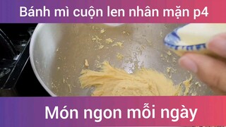 Bánh mì cuộn len nhân mặn p4