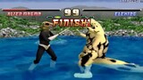 Ultraman Fighting Evolution (Alien Magma) vs (Eleking) HD