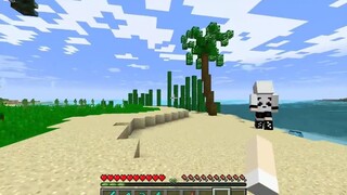 HEBI XÂY NHÀ XƯƠNG RỒNG ĐỂ TIÊU DIỆT ZOMBIE TRONG MINECRAFT_HEBI XÂY NHÀ AN TOÀN