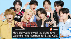 Stray Kids回复粉丝的留言 GQ采访
