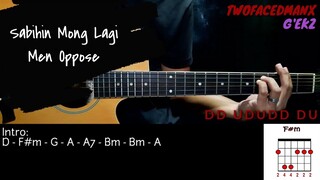 Sabihin Mong Lagi - Men Oppose (Guitar Cover With Lyrics & Chords)